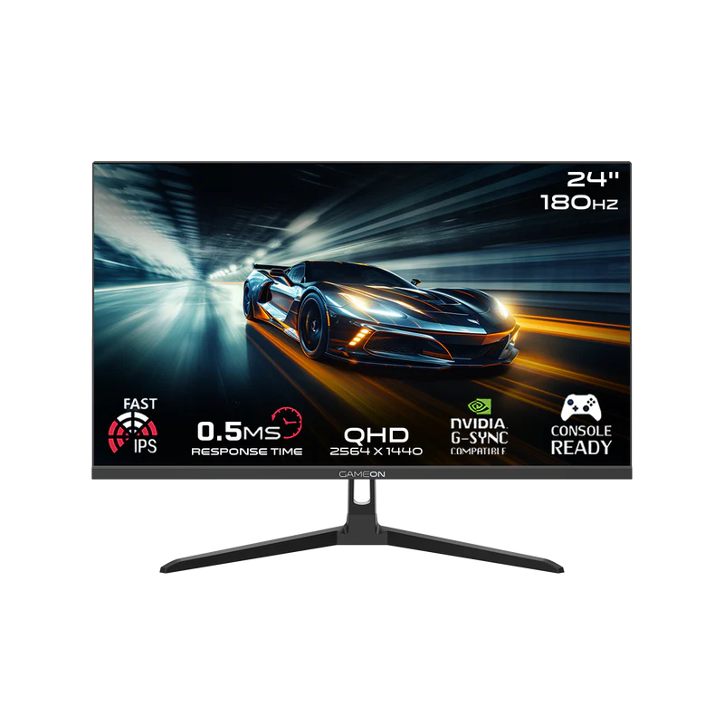 Gameon Pro Series Gaming Monitor Goae24qhd 180IPS