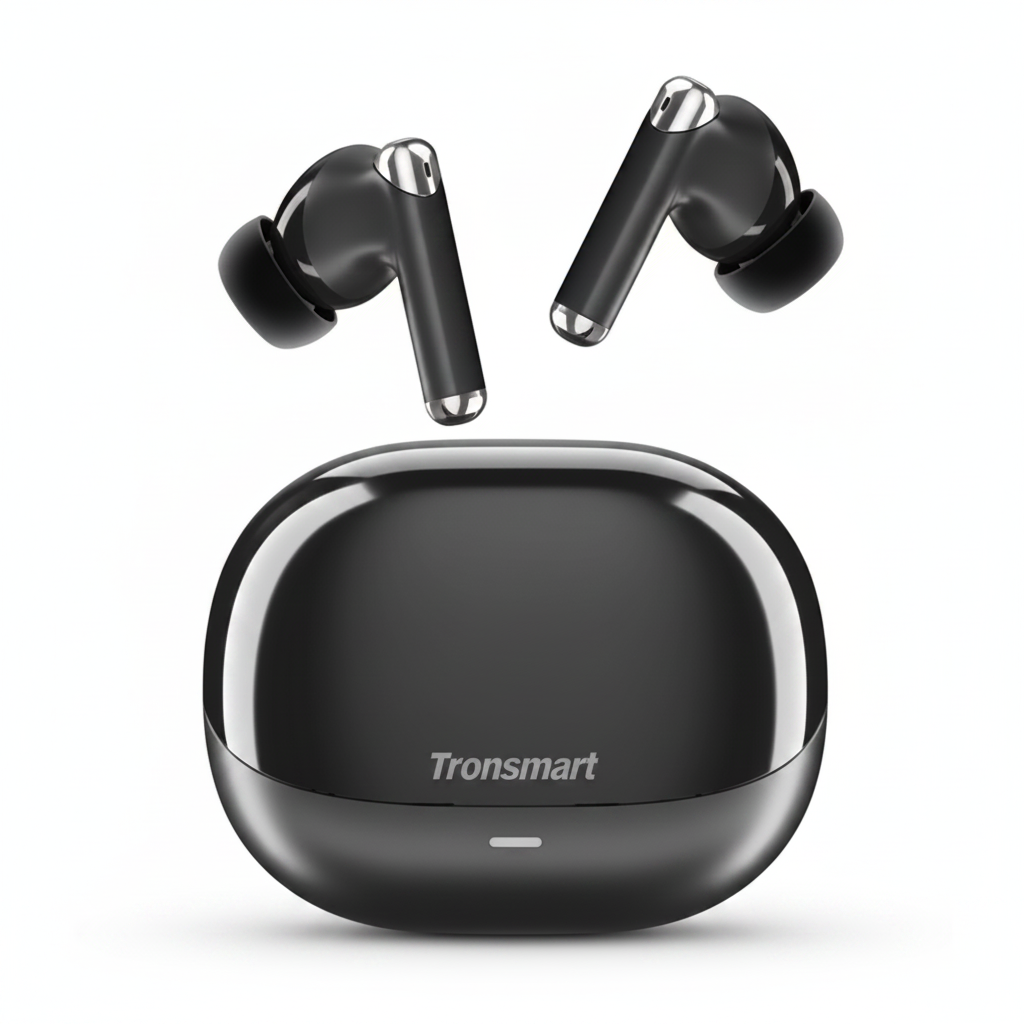 ‎Tronsmart True Wireless Ear buds Sounfii R4 Dual Mic ENC Black