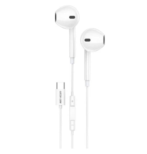 Green Lion Stereo Earphone With (Type-c)