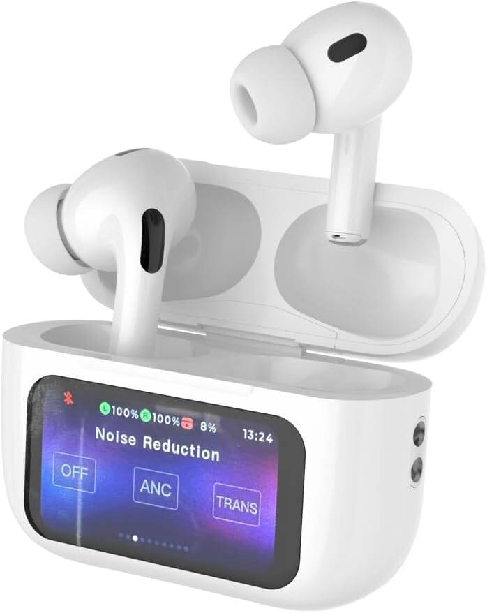 Green Lion Touch Tone Lite Active Noise Cancellation - White