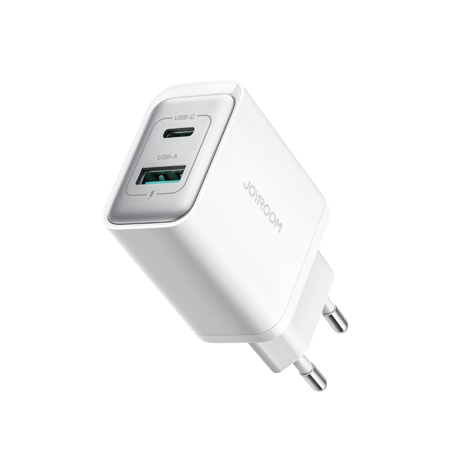 Joyroom 30W Dual-Prot (A+C) Charger Supports PD&QC3.0 Protocols JR-TCF15UK - White