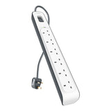 Belkin Surge Master 6 Outlet Strip 2m