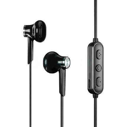 Yison Wireless Magnetic Music Ear Phone E13 - Black