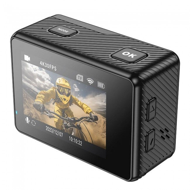 Hoco Dual Color Screen Sports Camera 4K DV101
