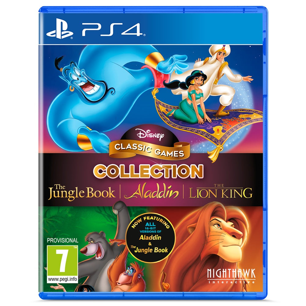 USED GAME PS4 CLASSIC ALADDIN AND LION KING