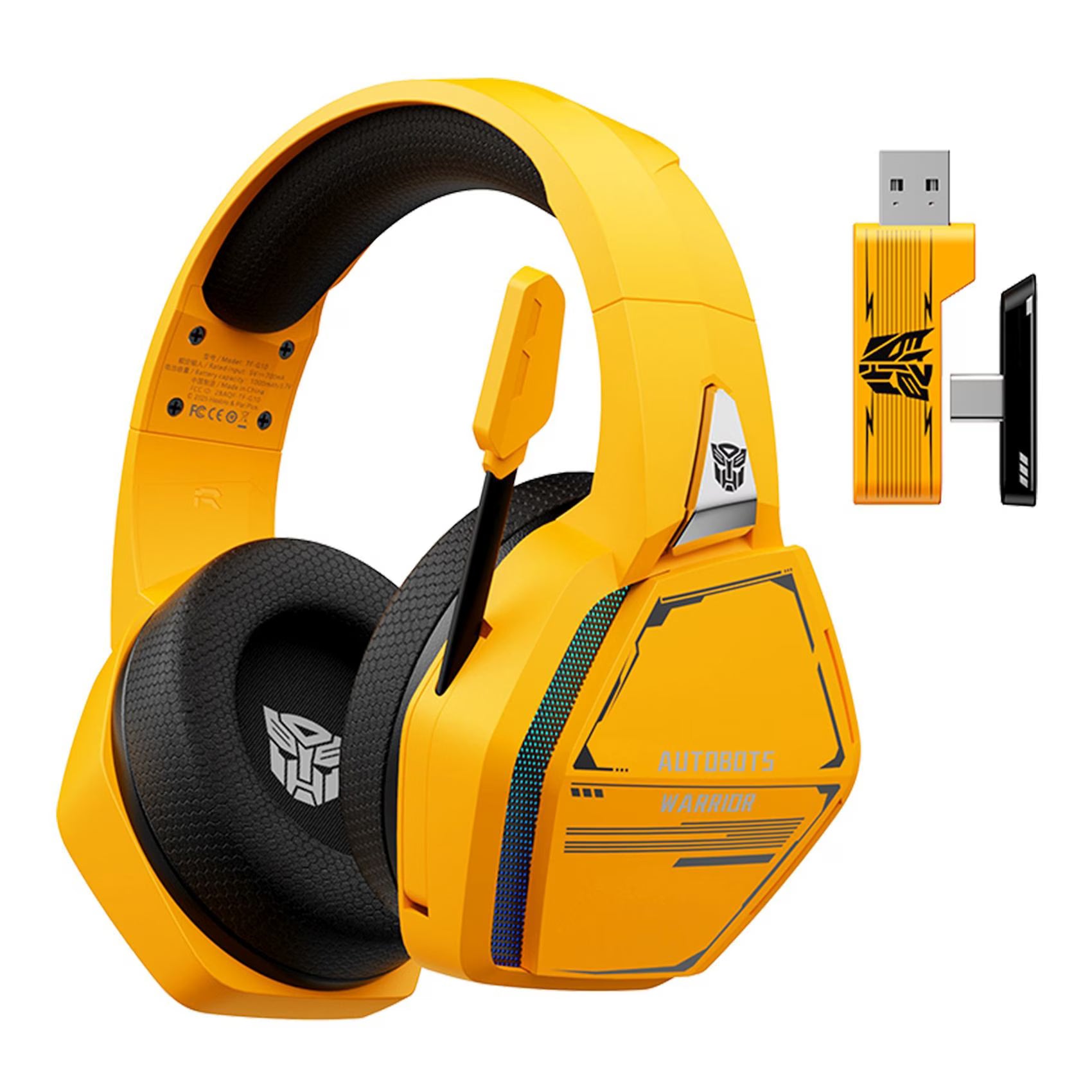 Transformers Gaming BT Headphone - TF-G10 Yellow