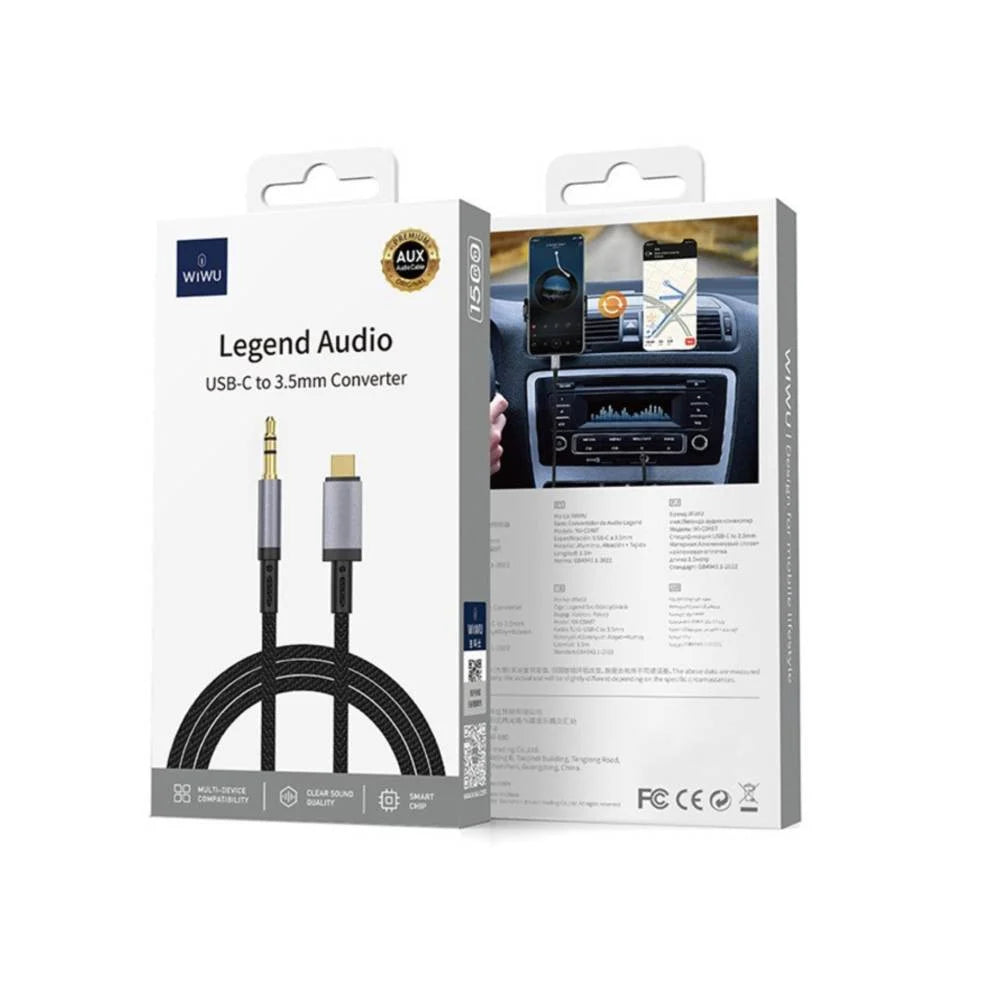 Wiwu Legend Audio USB-C TO 3.5mm Converter