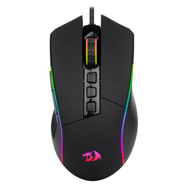 Redragon Plank Gaming Mouse RGB M812 RGB Black – Al Shariqah