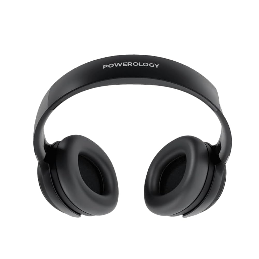 Powerology Noise Cancellation Headphone Quiet Comfort With Long Battery Life