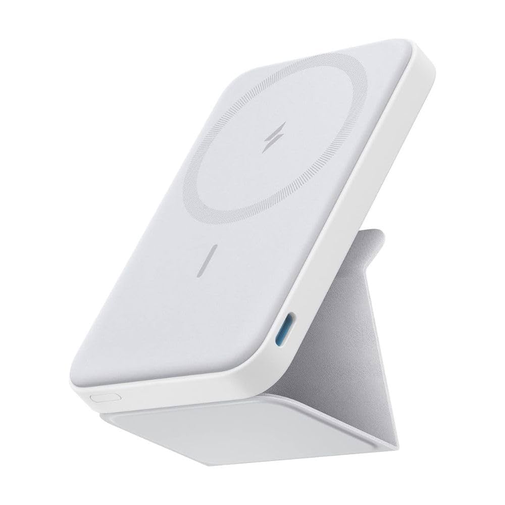 Anker Magnetic And Slim With Foldable Stand Mag Go Power Bank 5000mAh 7.5W