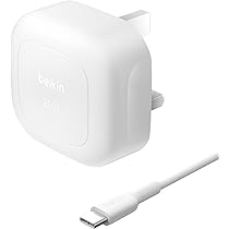 Belkin Boost Charge Compact USB-C Wall Charger 20W +USB-C To USB-C Cable