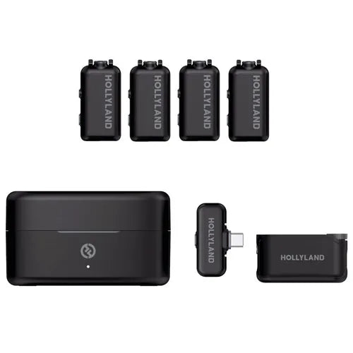 Hollyland Lark Max 2 Wireless Lavalier Microphone System Combo 4-Person Version