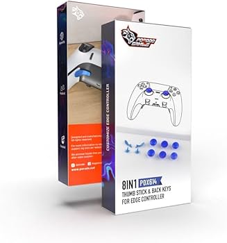 Porodo Gaming 8 In1 Thumb Stick & Back Keys For Edge Controller