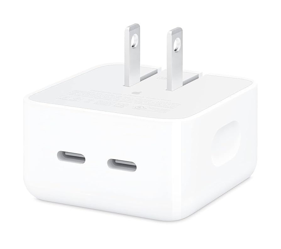 Apple 35W USB-C Power Adapter USB-C to USB-C Cable