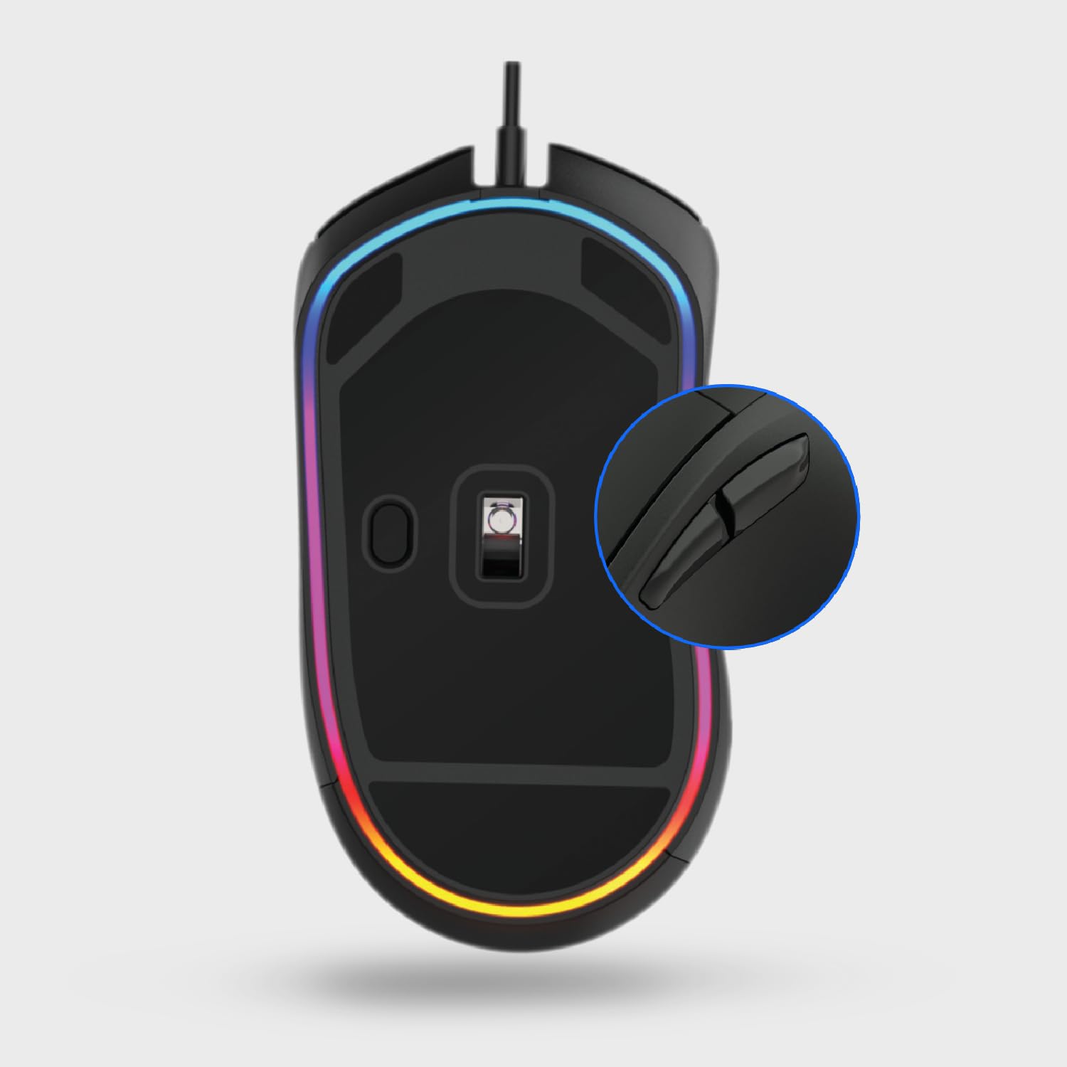 Porodo Built For Endurance Gaming Mouse 7D 10000PDI PDX310