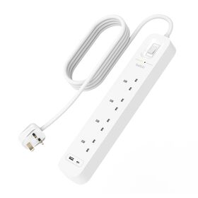 Belkin Connect Surge Protector With USB-C And USB-A Ports 4 Outlets With 1 USB-C & 1 USB-A
