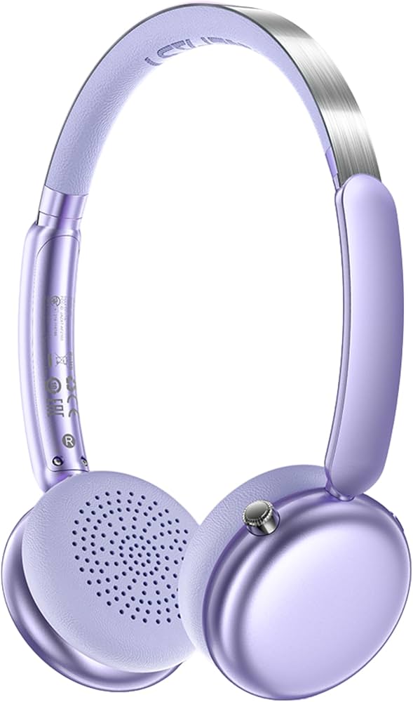 Acefast ANC Wireless Headset 40mm Professional Grade Hifi Drivers - H8 Purple