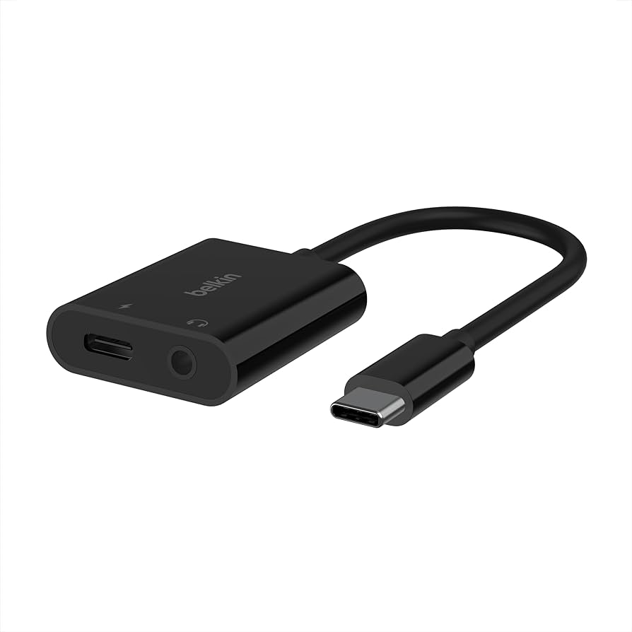 Belkin Rock Star USB-C Audio + Charger Adapter 60W