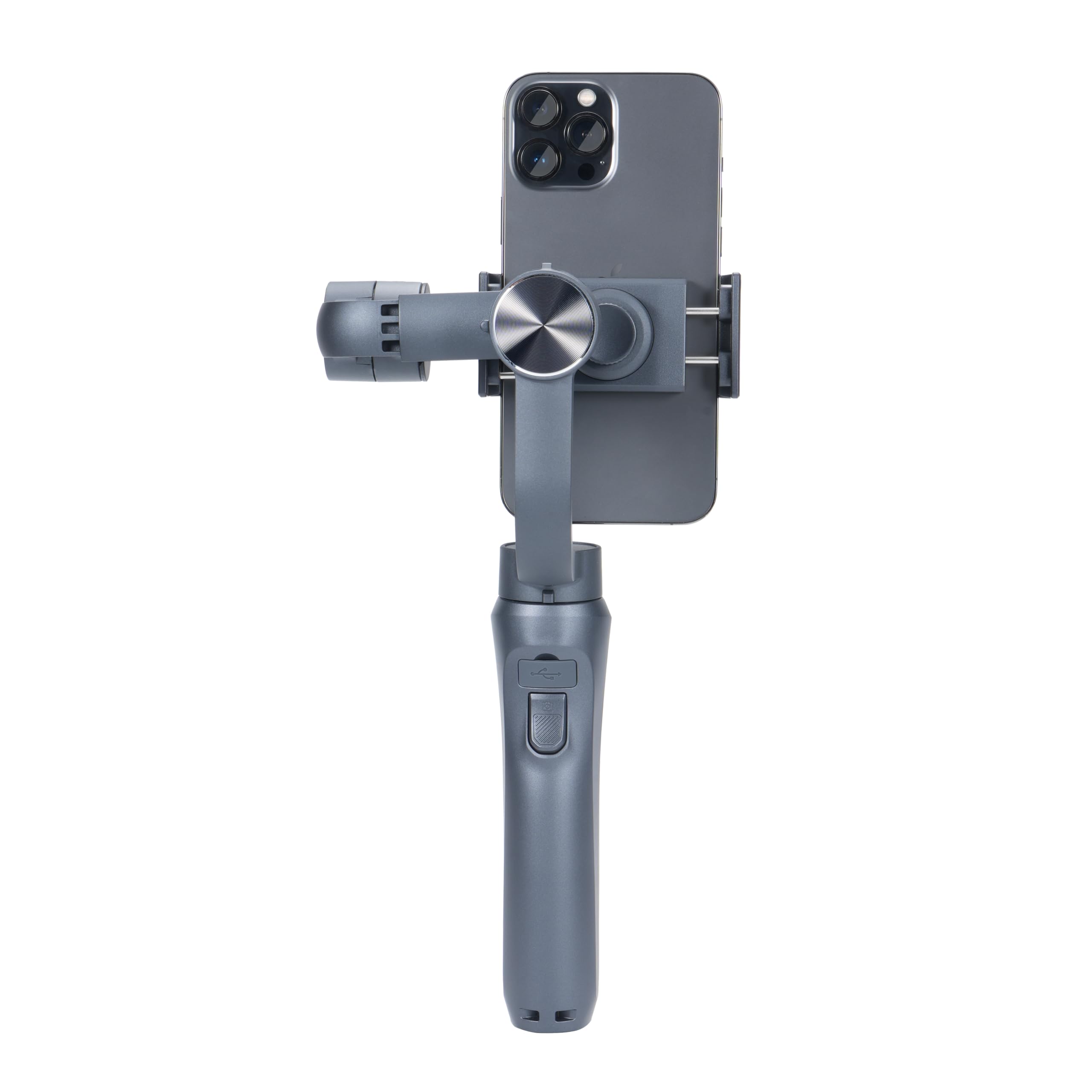 Porodo 3-Axis Ai Tracker & Light Gimbal Stabilizer LFS035