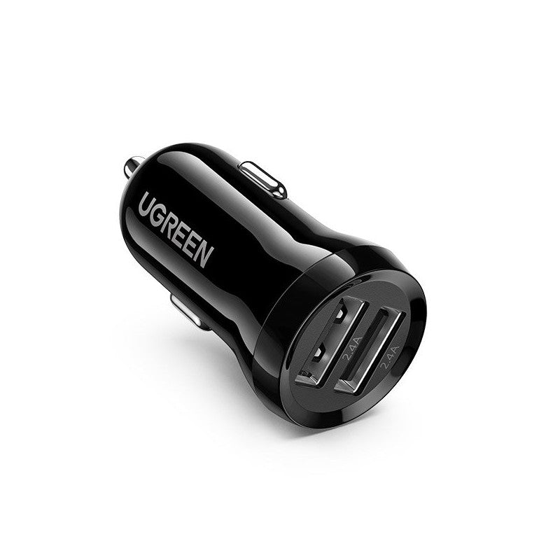 - Ugreen Mini Dual USB Car Charger 5V 4.8A