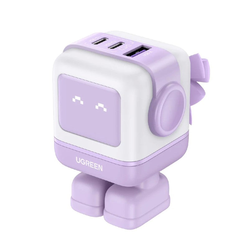 Ugreen Nexode Rg 3-Port Gan Fast Charger-65W 2 (pink)