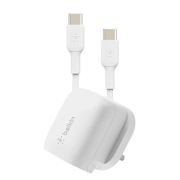 Belkin Boost Chare USB-C Wall Charger 20W +USB-C To USB-C Cable