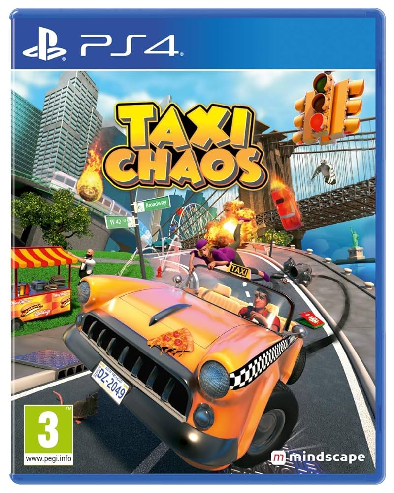 GAME PS4 TAXI CHAOS