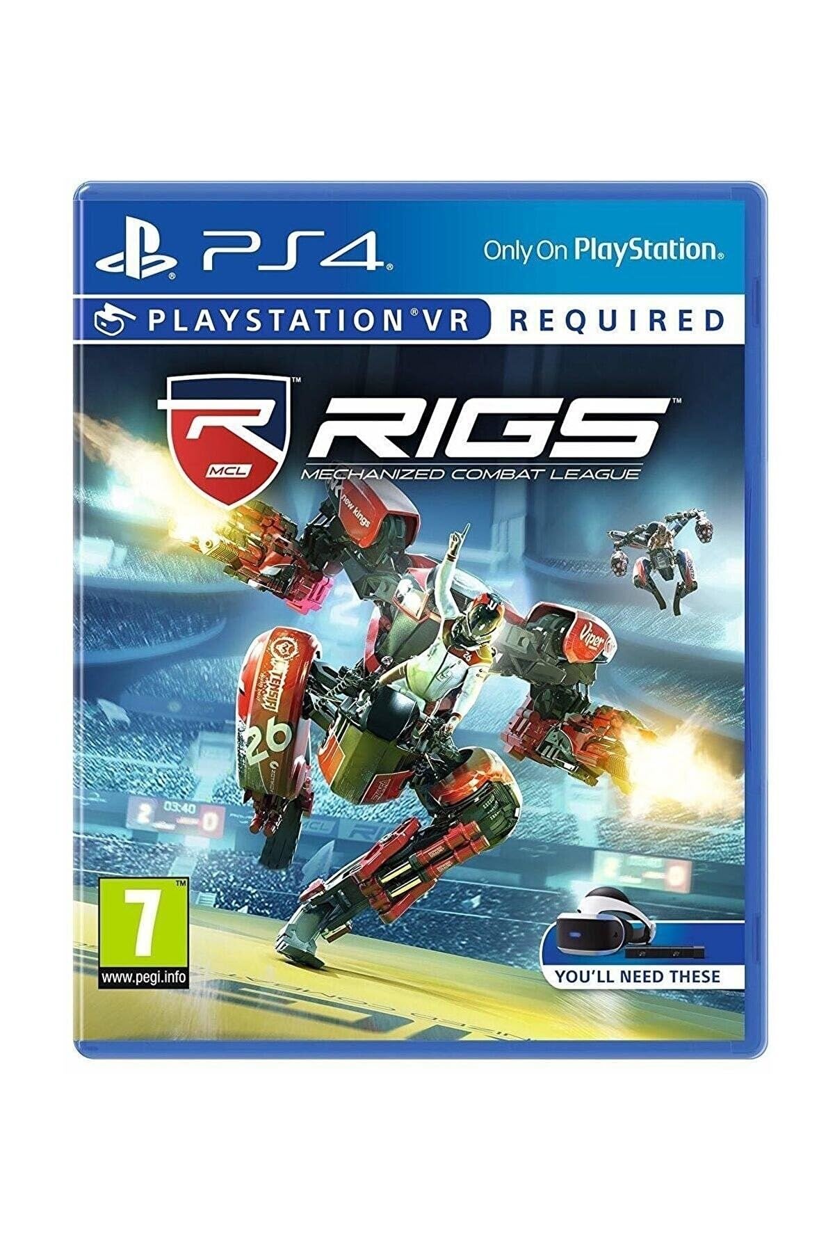 USED GAME PS4 RIGS MECHANIZED COMBAT LEAGUE