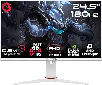 Gameon Artic Pro Series Gaming Monitor Goa24fhd 180IPS