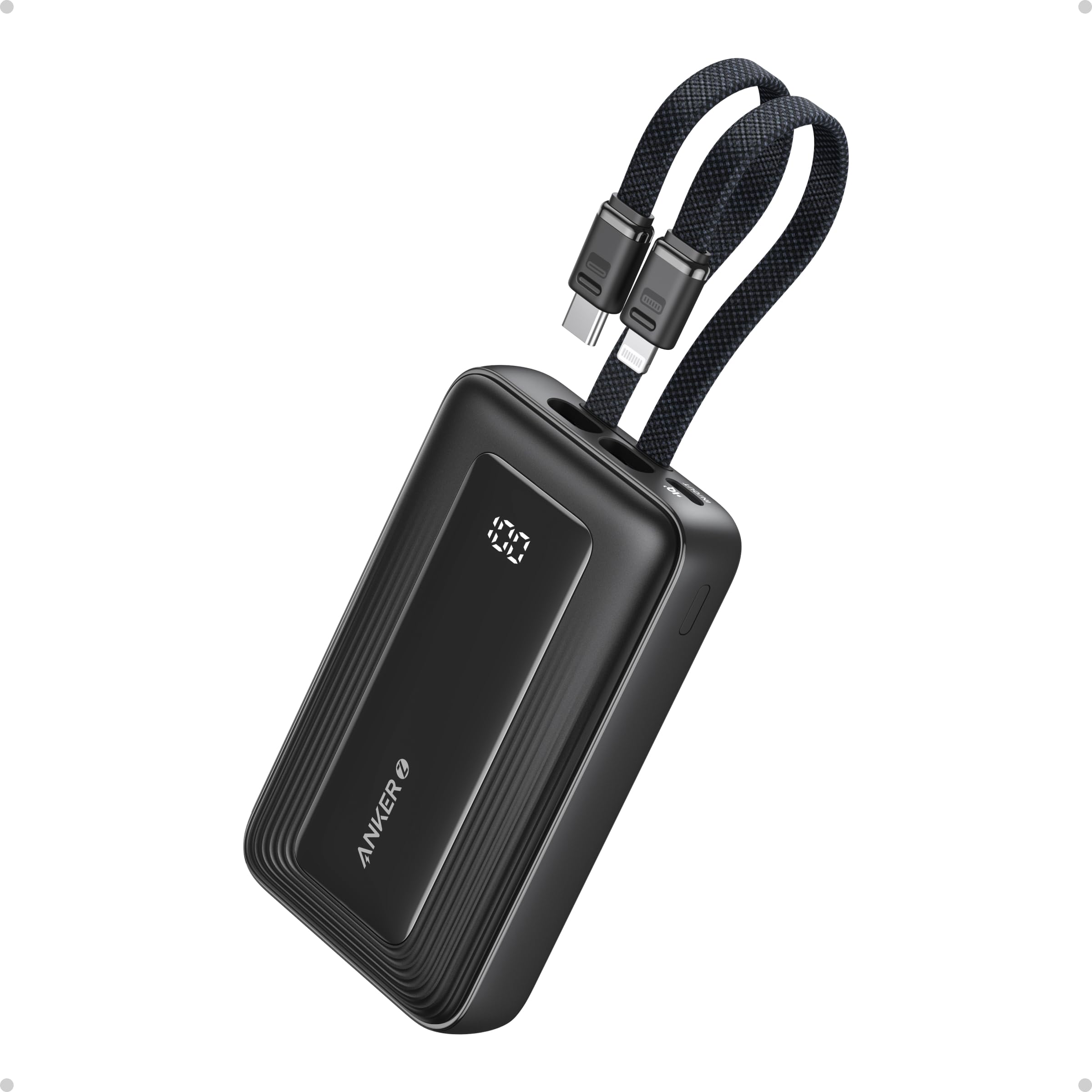 Anker Built-in Cable For Hassle-Free Charging 30W 10000mAh