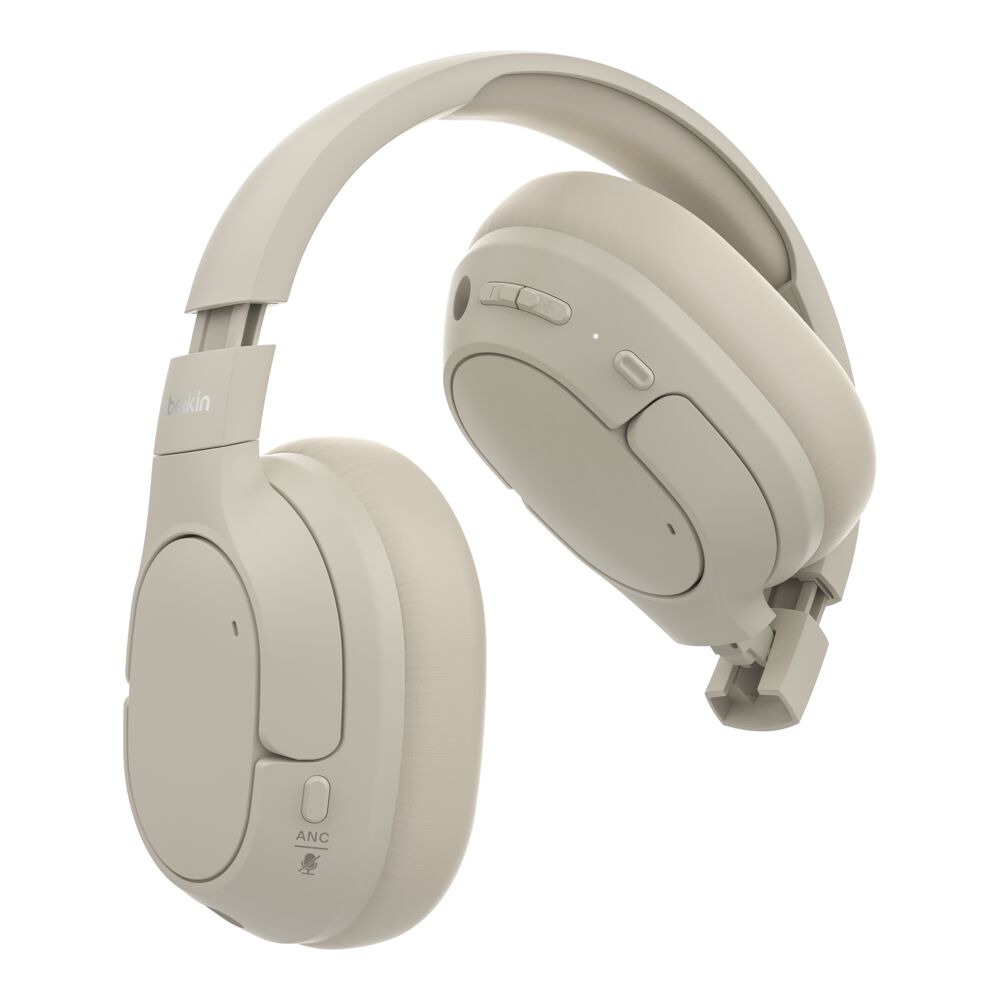 Belkin Sound Form Adapt Wireless Over-Ear Headset - Sand