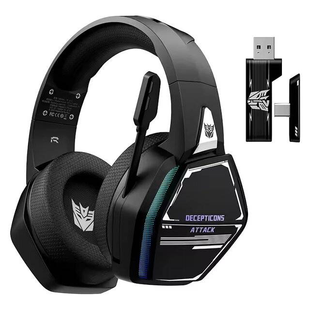 Transformers Gaming BT Headphone - TF-G10 Black
