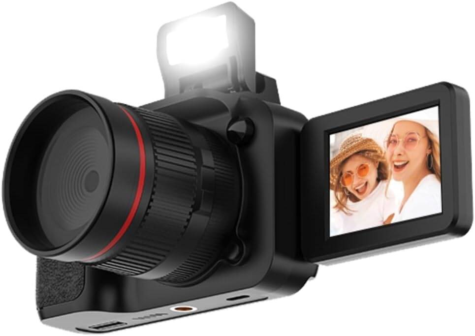 Porodo Digital Camera 16X Zoom / Flip Flash 4K LFS078