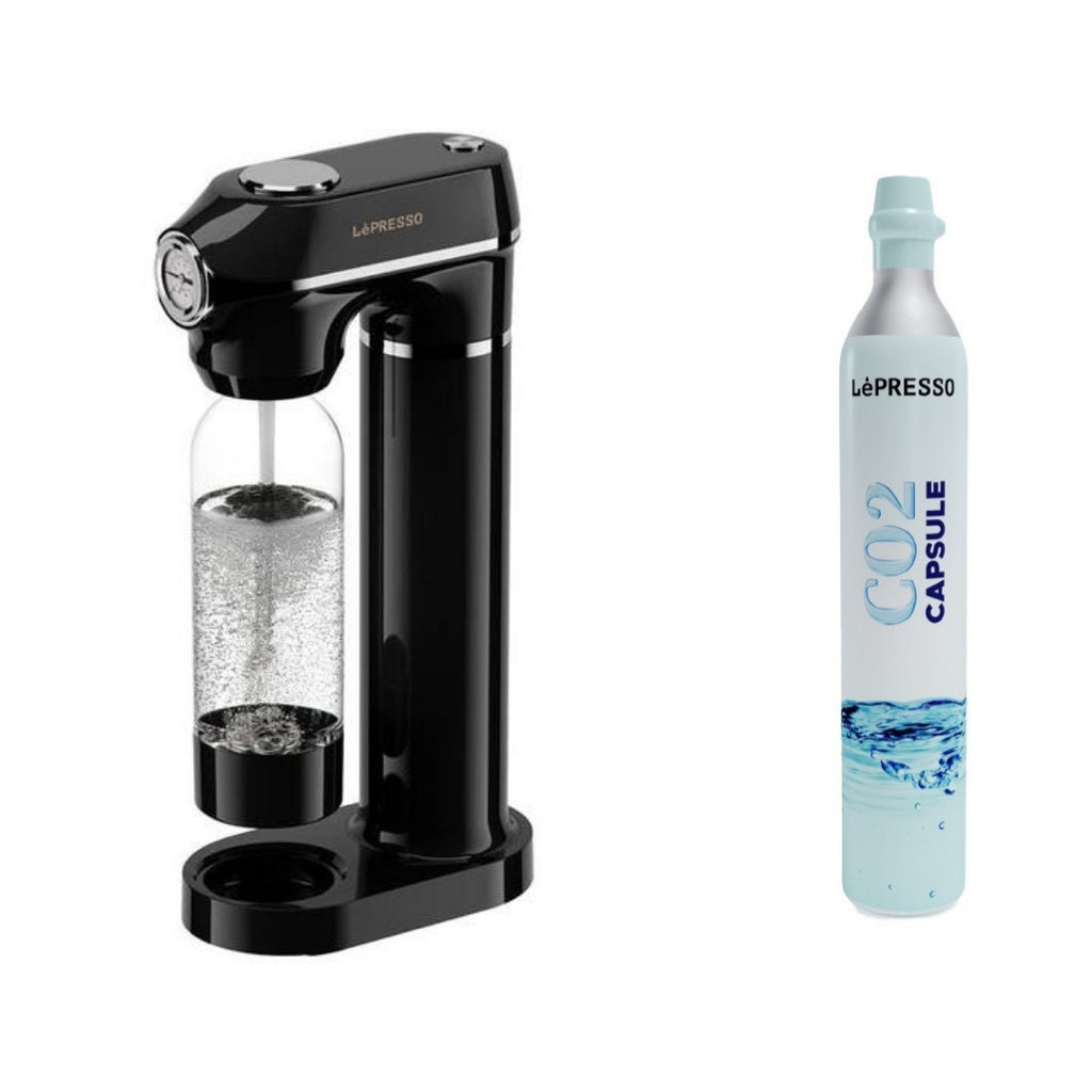مقياس ضغط الماء الفوار الفوري من Lepresso Carbonator LP019