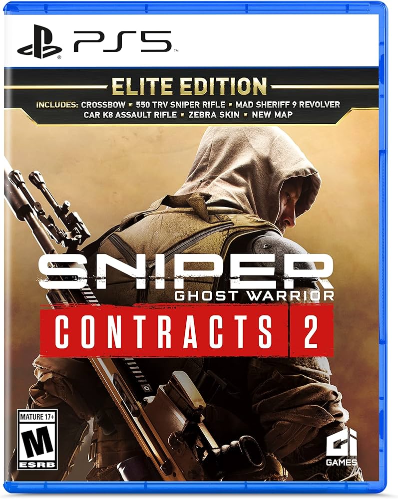 لعبة PS5 Sniper Ghohst Warrior Contracts 2 