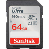 SANDISK ULTRA SD CARD CAMERA 64GB