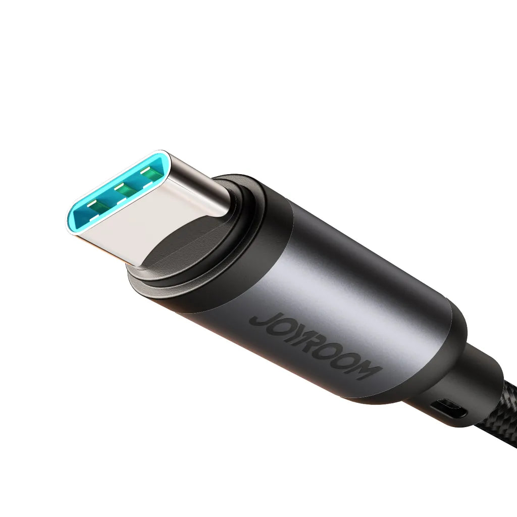Joyroom 90* Fast Charging Data Cable Type-c to Type-c 60W 1.2m S-A56 - Black