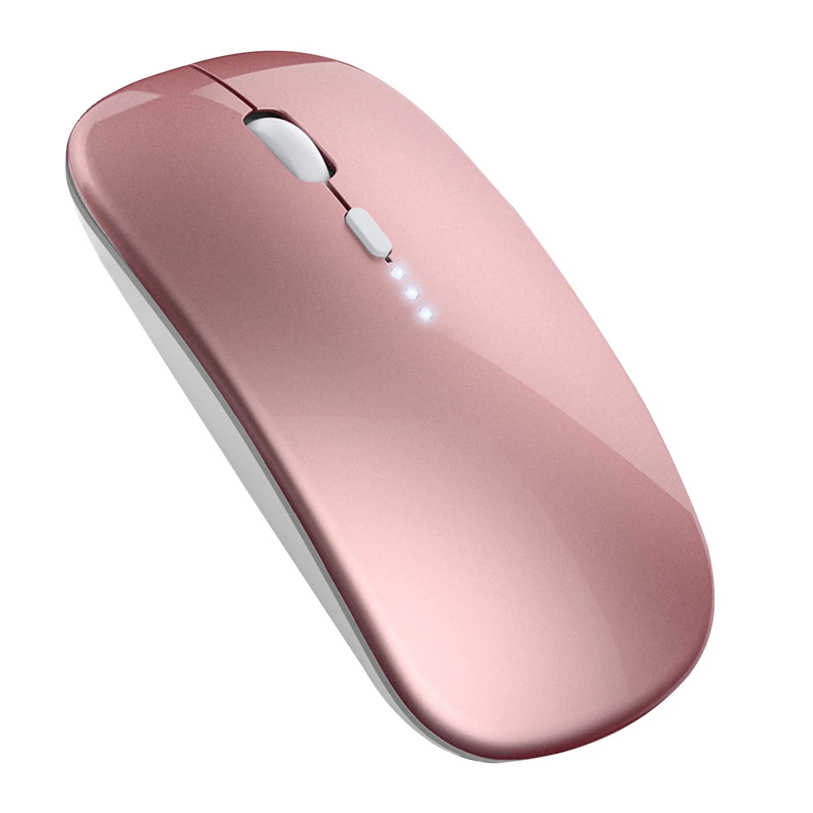 iMice Rechargeable 2.4G+BT5.1 Wireless Mouse With Controller LED lIGHT G903 Pink