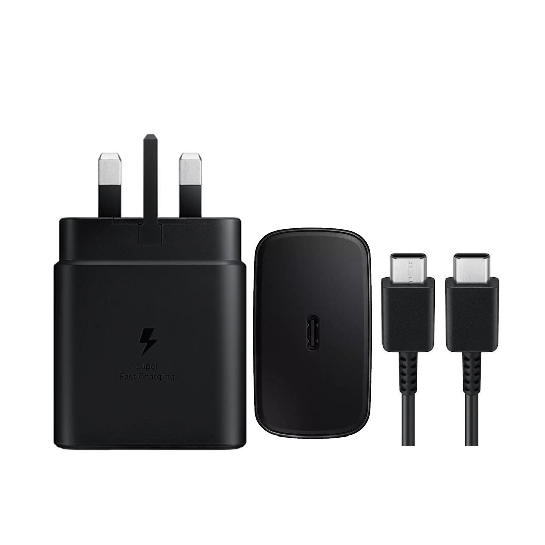 Samsung Power Adapter 3 Pin 50W Duo Low Standby USB-C Cable (5A/1.8m) - Orginal