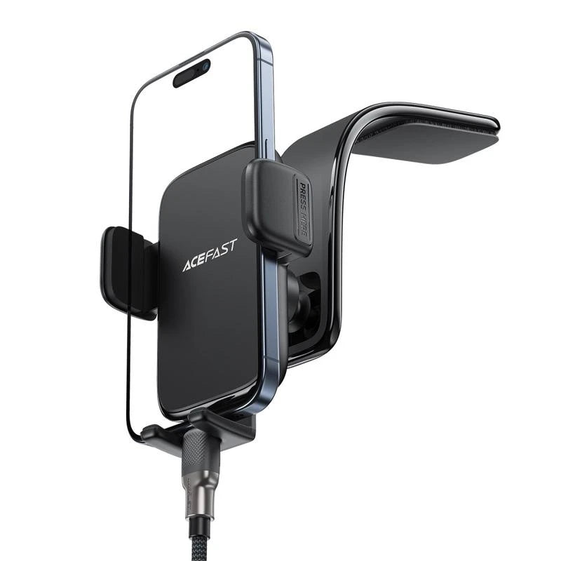 Acefast In-Car Phone Holder Universal For 4.5-6.7 Phones - D28 Black