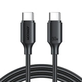 Joyroom Fast Charging Data Cable Type-C To Type-C 60W PD 1M S-A9 Black
