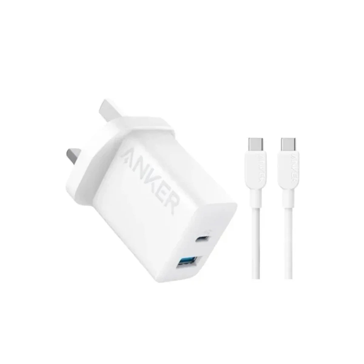 Anker 2-Prot High-Speed Charger With USB-C Cable 1.5m 20W