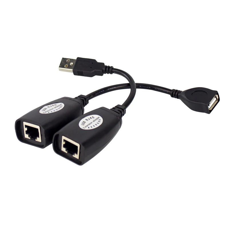 USB RJ45 Extension Adapter UP TO 150 ft ienngth