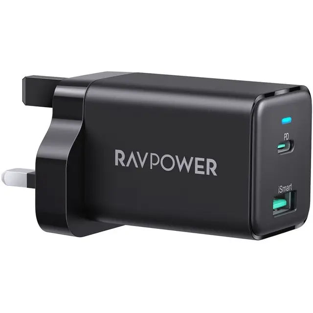 Ravpower PD Pioneer 45W Gan 2-Port Wall Charger - RP-PC171