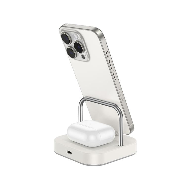 Hoco 4-in-1 Magnetic Power Bank Dessktop Charger Watch Charger Wireless Charging - CQ16A