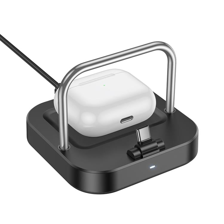 Hoco 2-in-1 Wireless Charging Detachable Desk Stand 5W-CQ16B Black