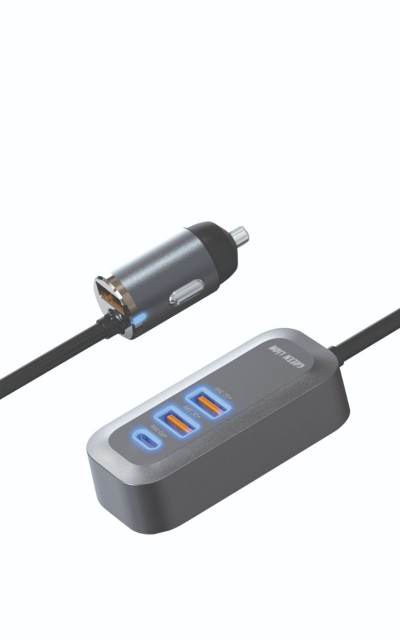 Green Lion Triple QC & PD 100W Car Charger PD 30W