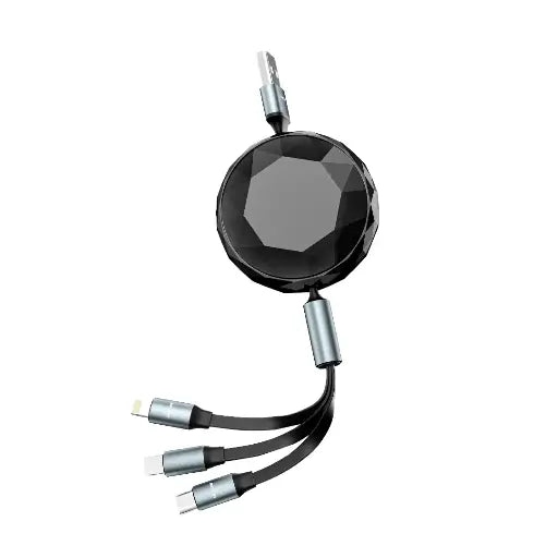 Green Lion 5 IN 1 Diamond Retractable Cable 60W
