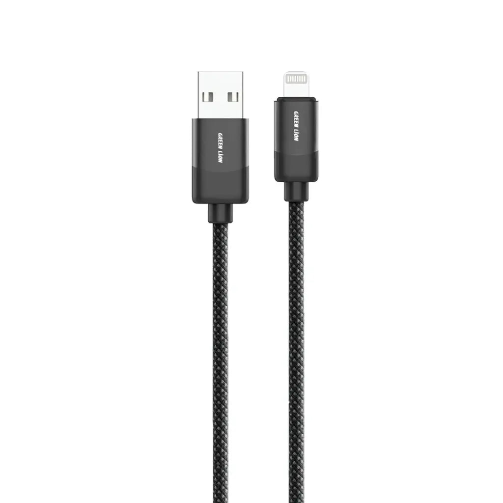 Green Lion Transparent Cable USB-A TO LIGHTNING 12W 1m