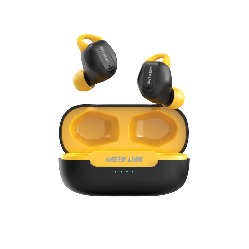 Green Lion Majestic Enduro Wireless Earbuds - Black
